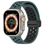 Cinturino in silicone con fibbia magnetica, For Apple Watch SE 2023 40mm
