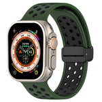 Cinturino in silicone con fibbia magnetica, For Apple Watch Series 9 45mm
