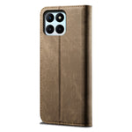 Custodia per telefono in pelle Flip Texture denim, For Honor X8 5G / X6 4G Foreign, For Honor 90 Pro, For Honor 90