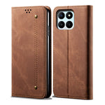 Custodia per telefono in pelle Flip Texture denim, For Honor X8 5G / X6 4G Foreign, For Honor 90 Pro, For Honor 90