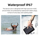 V44 Localizzatore GPS impermeabile per bovini e ovini a energia solare, V44 GPS Tracker