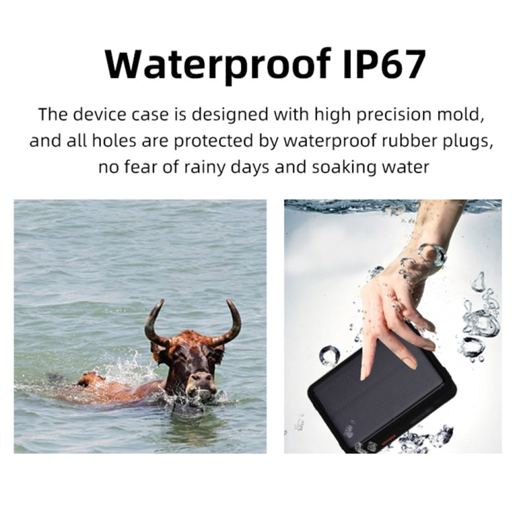 V44 Localizzatore GPS impermeabile per bovini e ovini a energia solare, V44 GPS Tracker