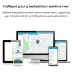 V44 Localizzatore GPS impermeabile per bovini e ovini a energia solare, V44 GPS Tracker