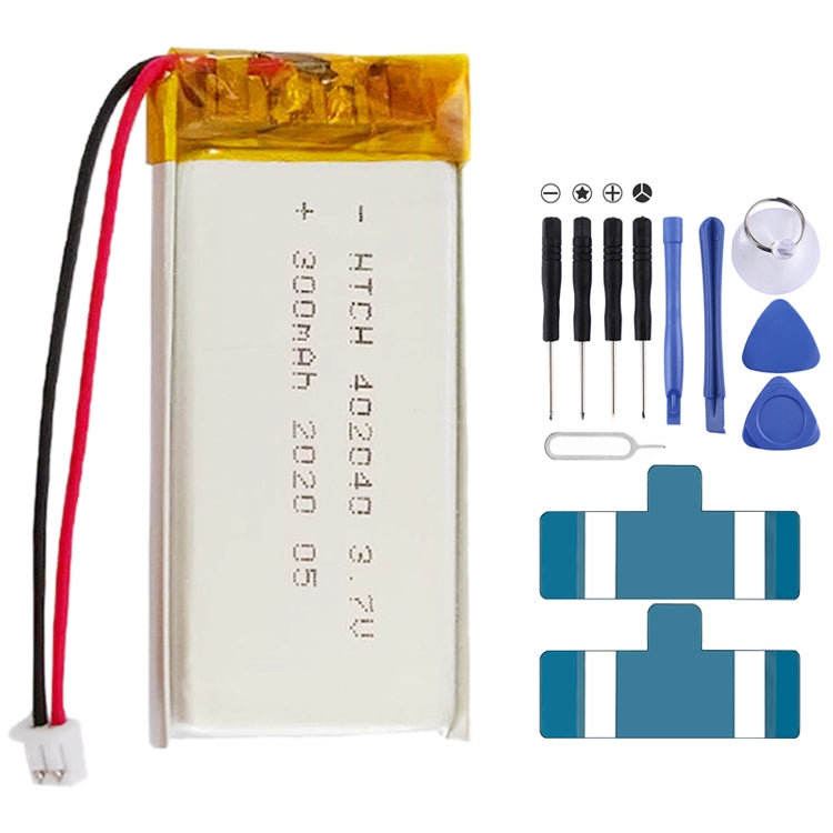 Sostituzione della batteria universale da 2 pezzi, 602040, 503040, 503759, 402040, 303450, 403040, 603450, 601862, 503048, 502040, 4025138, 802030, 103035, 603040