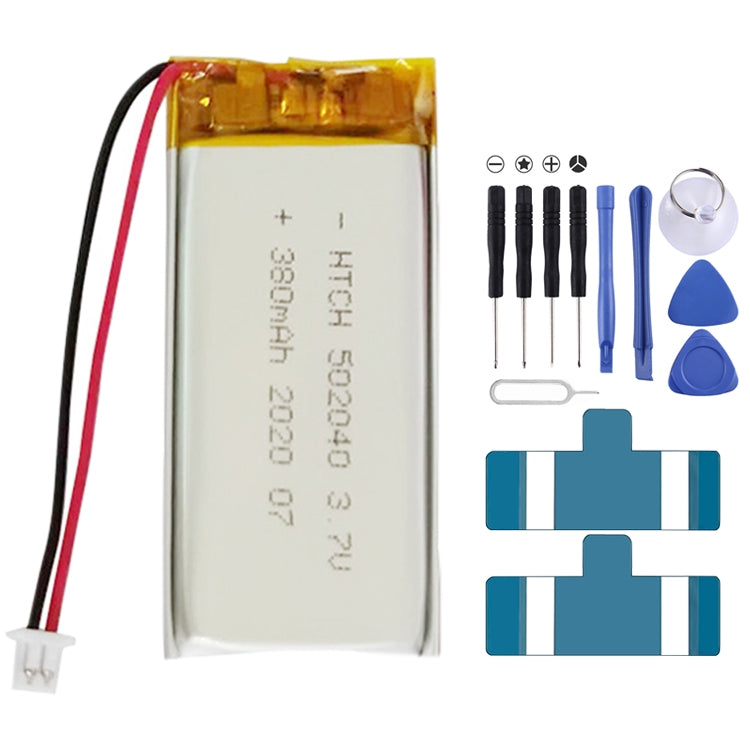 Sostituzione della batteria universale da 2 pezzi, 602040, 503040, 503759, 402040, 303450, 403040, 603450, 601862, 503048, 502040, 4025138, 802030, 103035, 603040