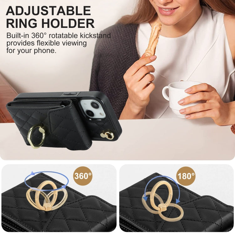 Custodia portafoglio per iPhone 13 Pro Max in pelle PU e TPU