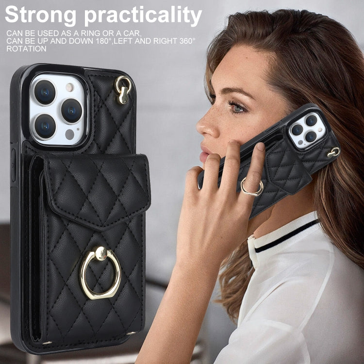 Custodia portafoglio con cordino per iPhone 11 Pro Max, 12, 12 Pr