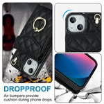 Custodia portafoglio con cordino per iPhone 11, 11 Pro e XR