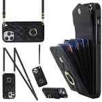 Custodia portafoglio con cordino per iPhone 11, 11 Pro e XR