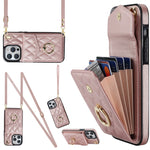 Custodia portafoglio con cordino per iPhone 11, 11 Pro e XR