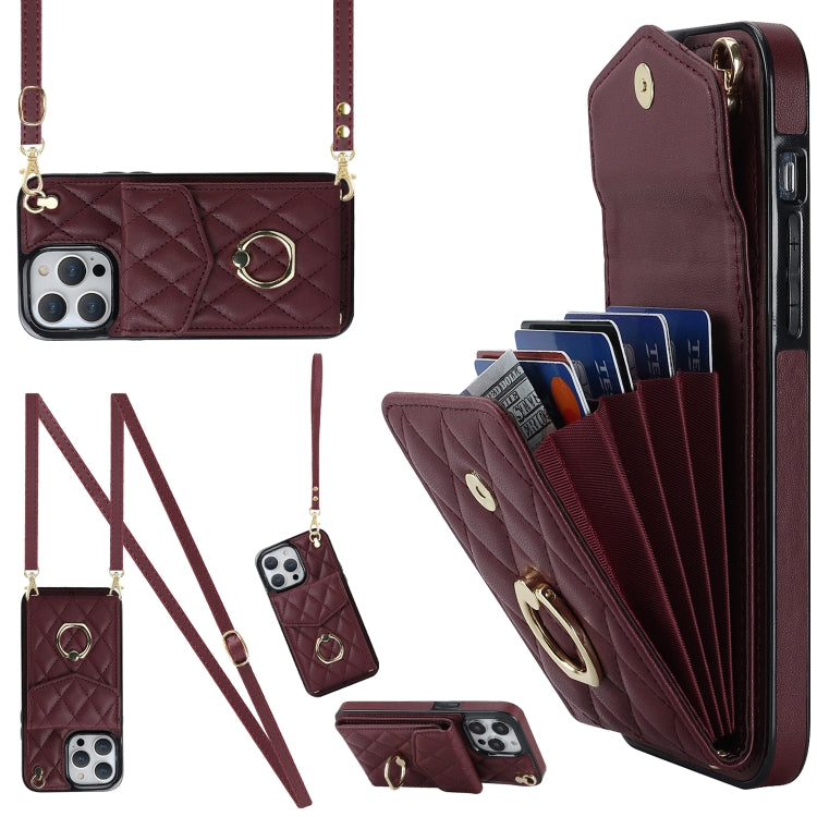 Custodia portafoglio con cordino per iPhone 11, 11 Pro e XR