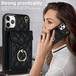 Custodia portafoglio iPhone XS Max con cordino