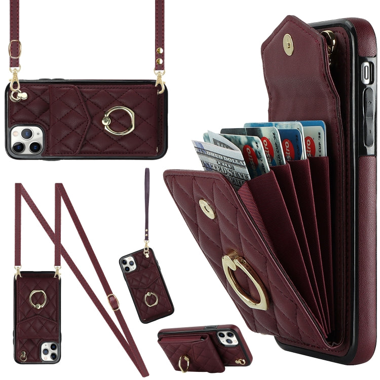 Custodia portafoglio iPhone XS Max con cordino