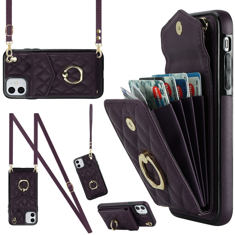 Custodia portafoglio iPhone XS Max con cordino