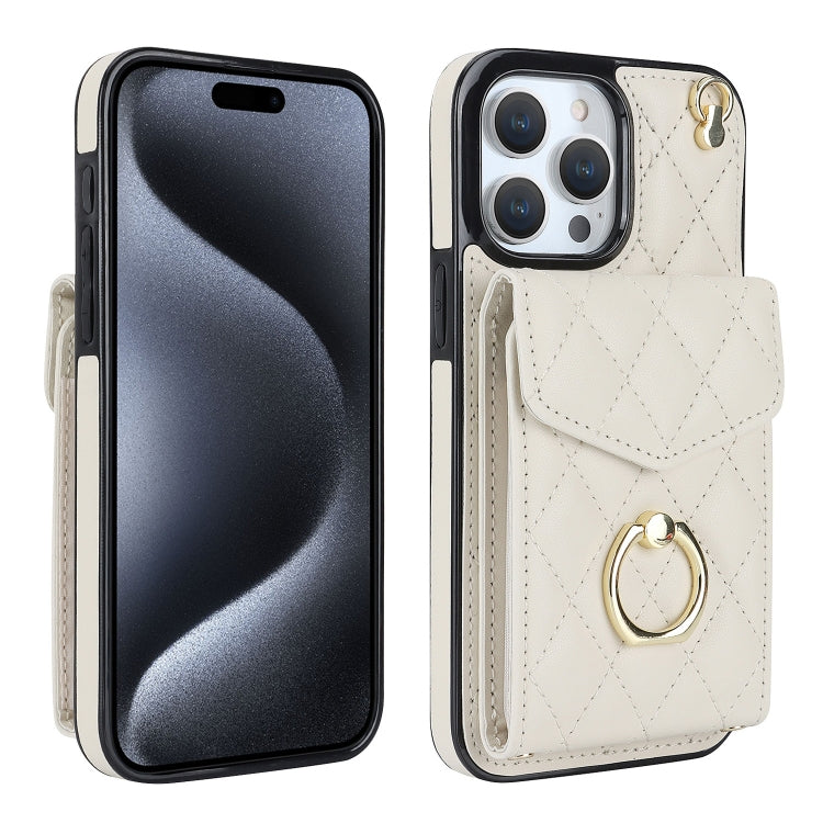 Custodia portafoglio per iPhone 15 Plus con borsa carte