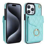 Custodia portafoglio per iPhone 15 Plus con borsa carte
