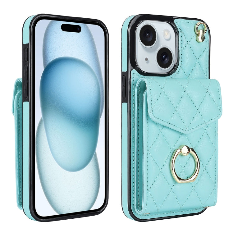 Custodia portafoglio per iPhone 14 con cordino