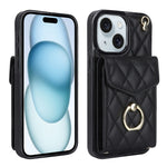 Custodia portafoglio per iPhone 14 con cordino
