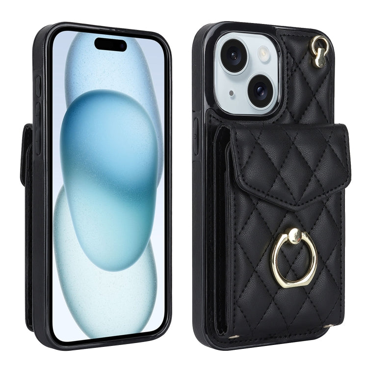 Custodia portafoglio per iPhone 14 con cordino