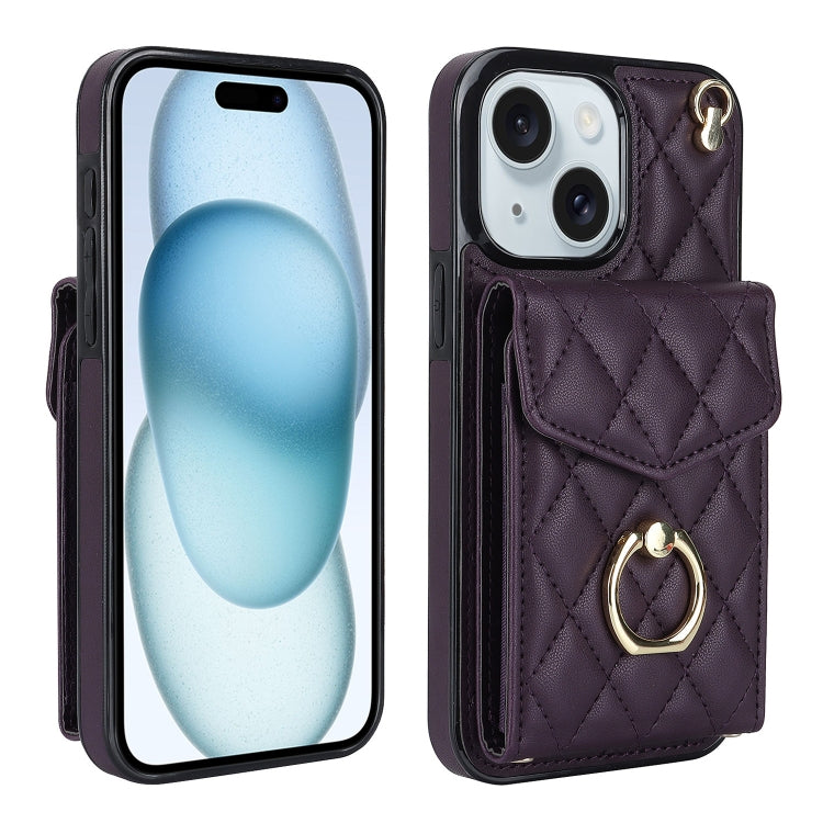 Custodia portafoglio per iPhone 14 con cordino