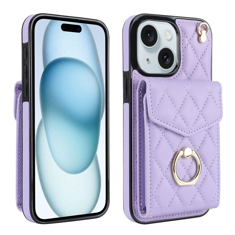 Custodia portafoglio per iPhone 14 con cordino