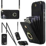 Custodia per iPhone 15 Plus con borsa carte