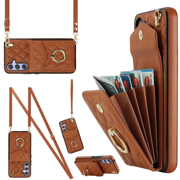 Custodia portafoglio in pelle PU per Samsung Galaxy S24 5G