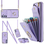 Custodia portafoglio in pelle PU per Samsung Galaxy S24 5G