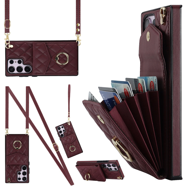 Custodia portafoglio in pelle PU per Samsung Galaxy S24 5G