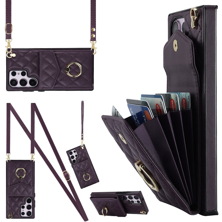 Custodia portafoglio in pelle PU per Samsung Galaxy S24 5G