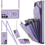 Custodia portafoglio in pelle PU per Samsung Galaxy S24 5G
