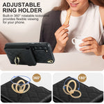 Custodia portafoglio in pelle PU per Samsung Galaxy S23+