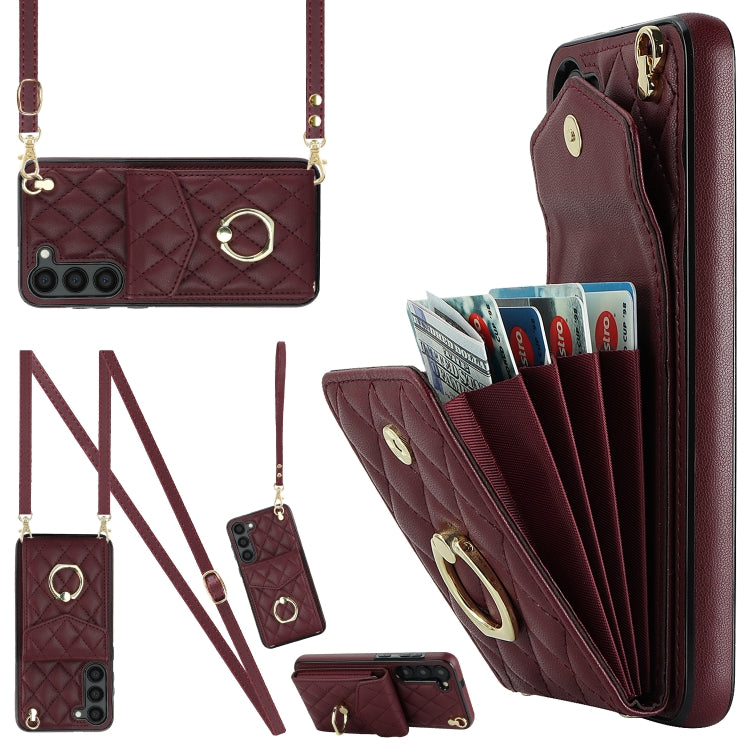 Custodia portafoglio in pelle PU per Samsung Galaxy S23+