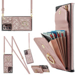 Custodia portafoglio in pelle PU per Samsung Galaxy S23+