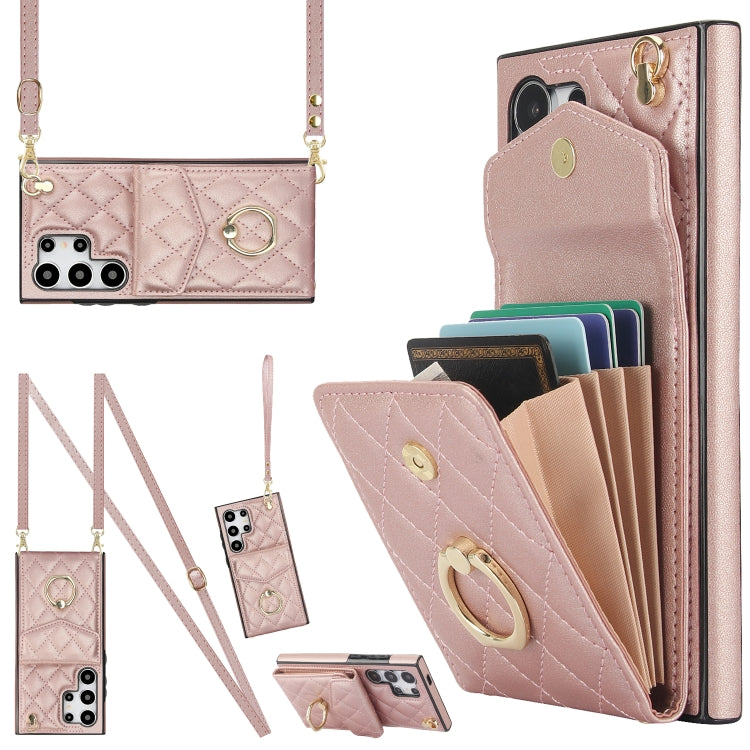 Custodia portafoglio in pelle PU per Samsung Galaxy S25 Edge 5G