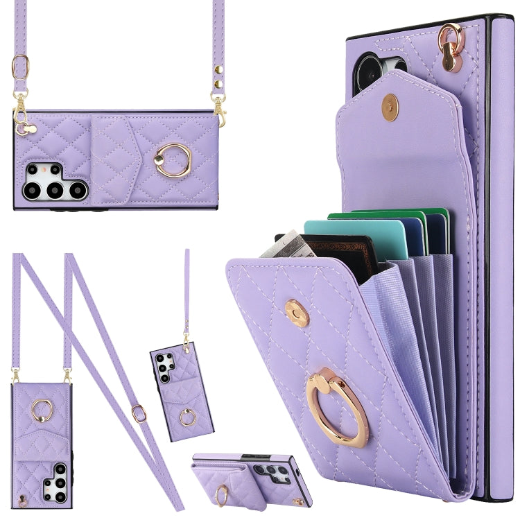 Custodia portafoglio in pelle PU per Samsung Galaxy S25 Edge 5G