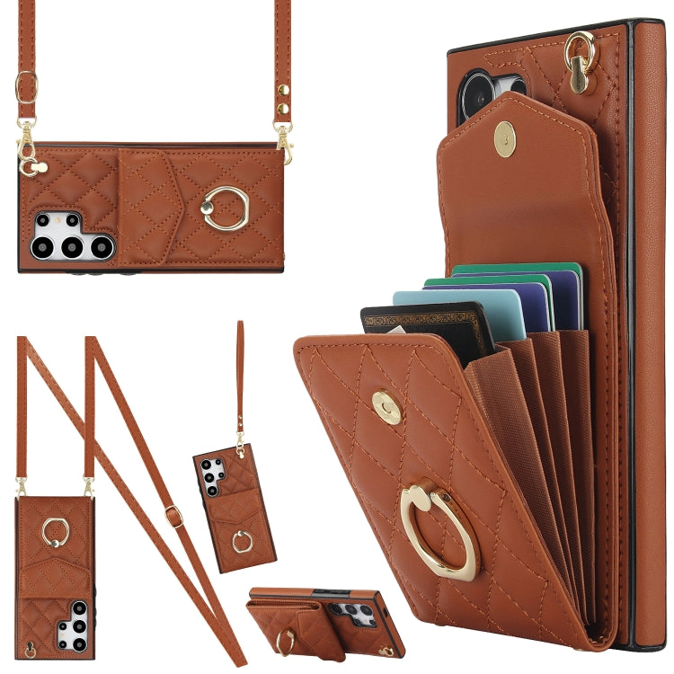 Custodia portafoglio in pelle PU per Samsung Galaxy S25 Edge 5G