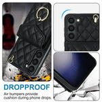 Custodia portafoglio in pelle PU per Samsung Galaxy S24 5G