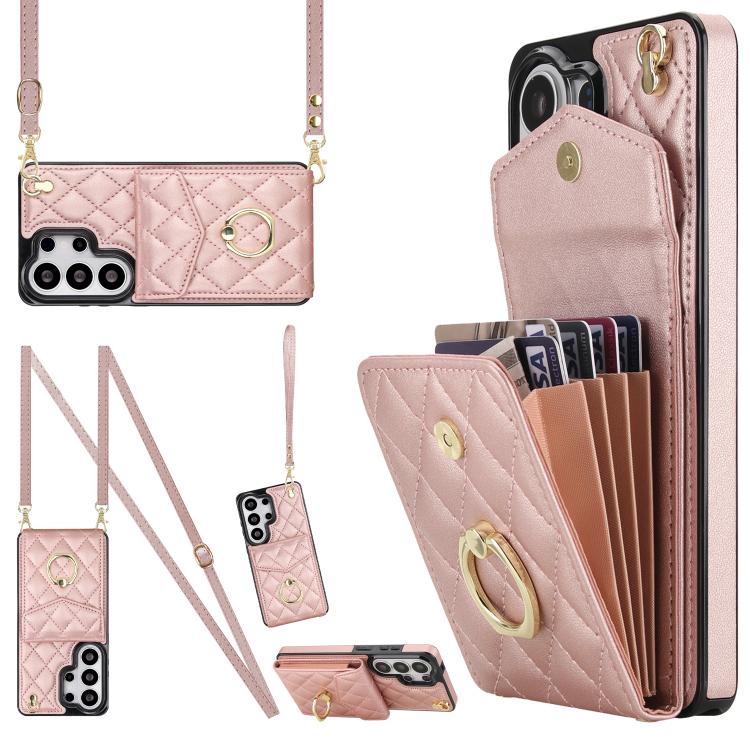 Custodia portafoglio in pelle PU per Samsung Galaxy S26+