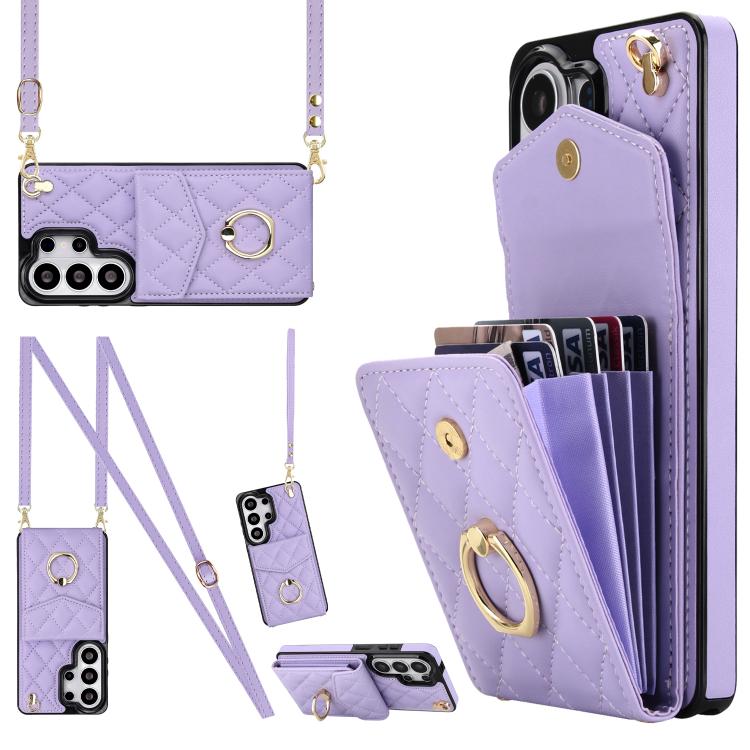 Custodia portafoglio in pelle PU per Samsung Galaxy S26+