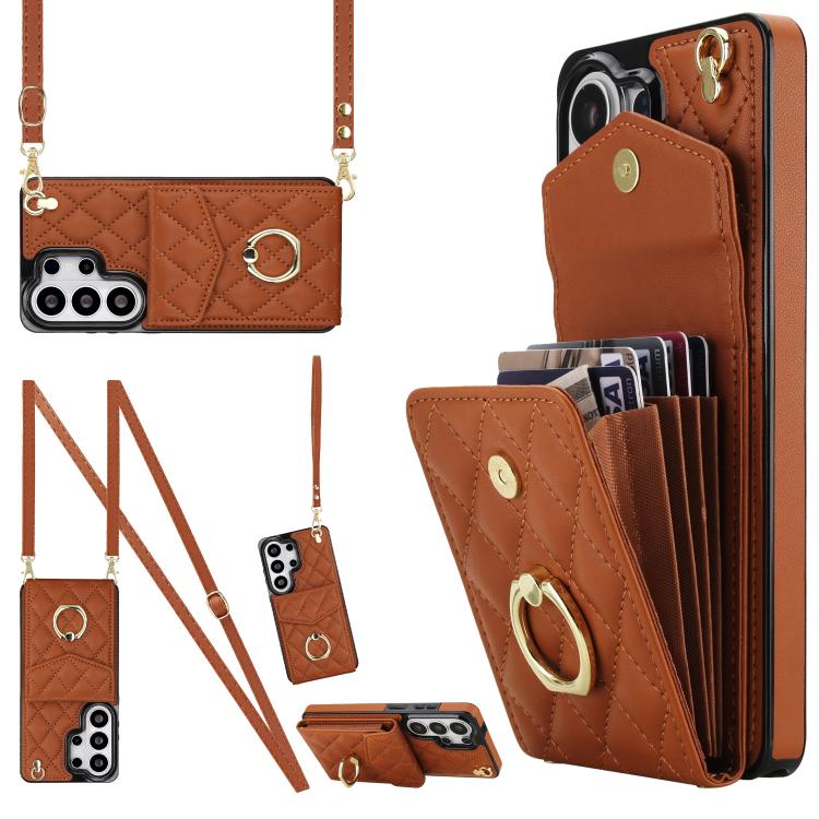Custodia portafoglio in pelle PU per Samsung Galaxy S26+