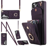 Custodia portafoglio in pelle PU per Samsung Galaxy S26+