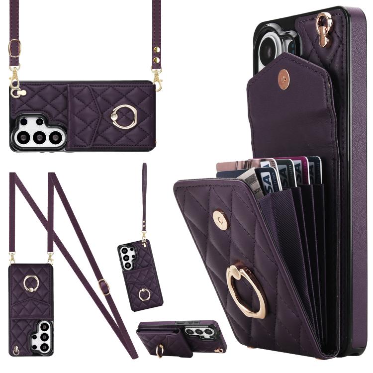 Custodia portafoglio in pelle PU per Samsung Galaxy S26+
