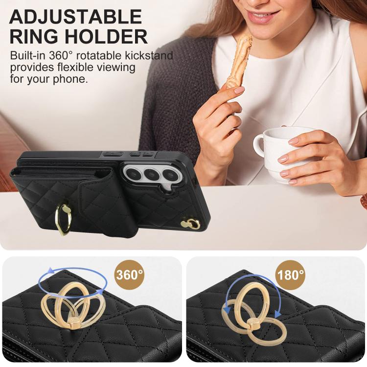 Custodia portafoglio in pelle PU per Samsung Galaxy S26+