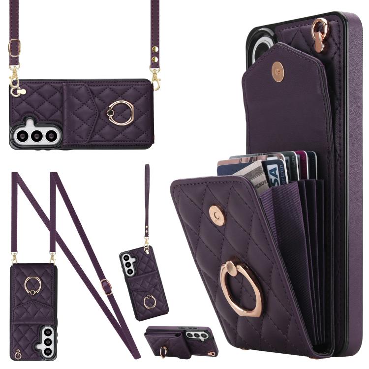Custodia portafoglio in pelle PU per Samsung Galaxy S26+
