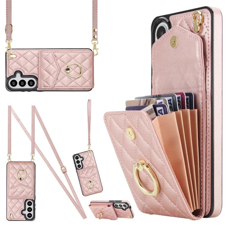 Custodia portafoglio in pelle PU per Samsung Galaxy S26+