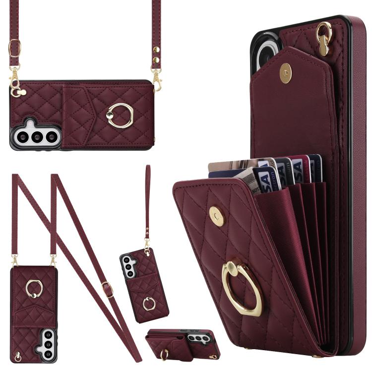 Custodia portafoglio in pelle PU per Samsung Galaxy S26+