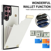 Custodia portafoglio con slot carte per Samsung Galaxy S22 Ultra