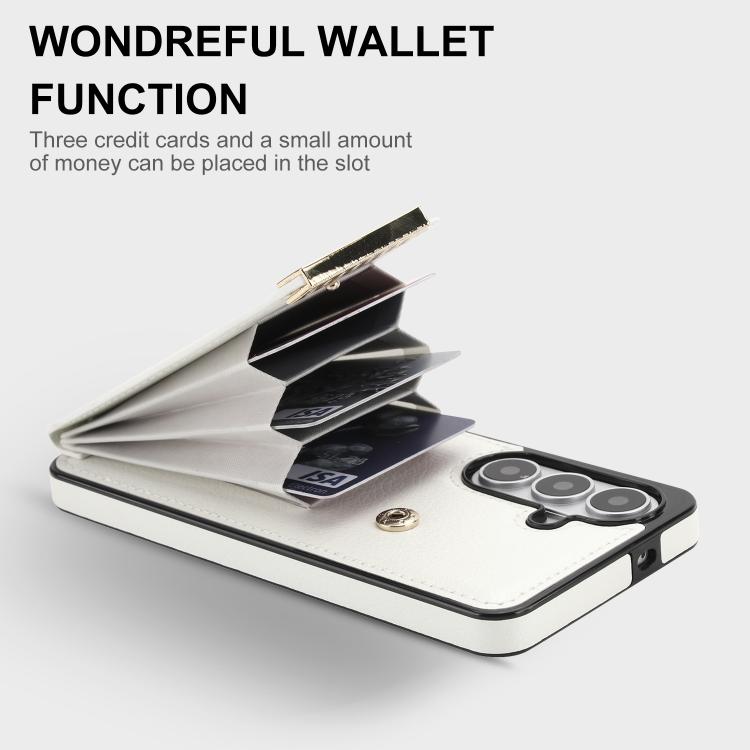 Custodia portafoglio con slot carte per Samsung Galaxy S26+ 5G