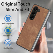 Custodia in PU effetto pelle per Samsung Galaxy Z Fold5